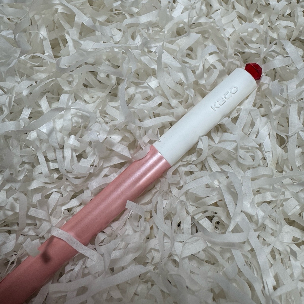 Bộ bút gel xoay KACO LOVE kèm 2 ngòi mực đen (chính hãng)