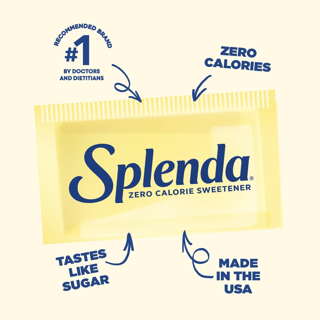 Đường Ăn Kiêng 0 Calo Splenda No Calorie Sweetener (1 Gói) Low Sugar, Hỗ Trợ Ăn Kiêng, Keto, Siết Cân