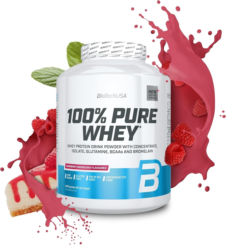 BioTech USA 100% Pure Whey 2270g (81 Servings)