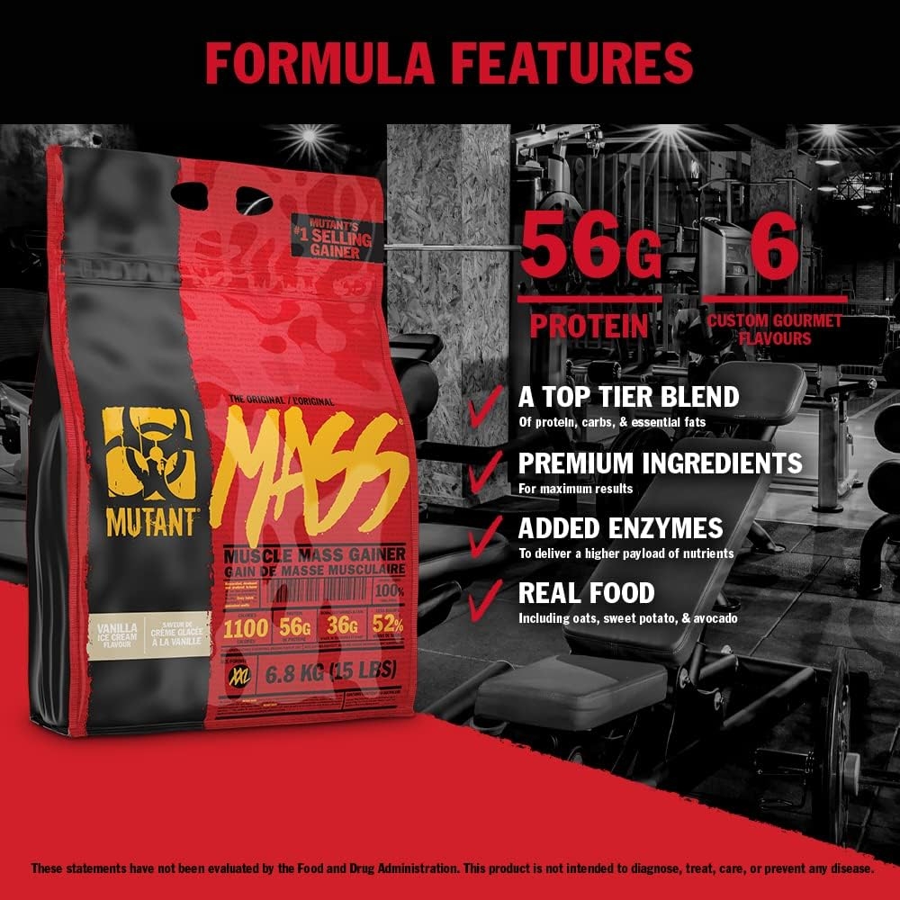 Sữa Tăng Cân Mutant Mass Extreme 2500