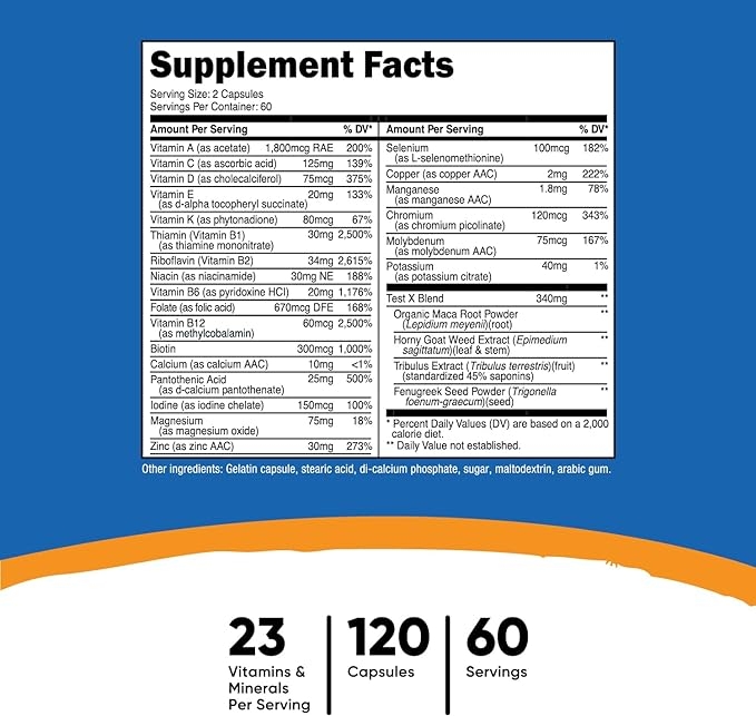 Nutricost Multivitamin For Men