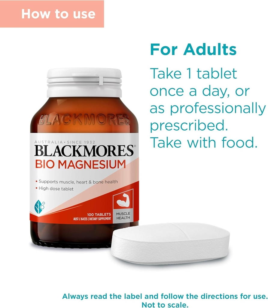 Blackmores Bio Magnesium 100viên