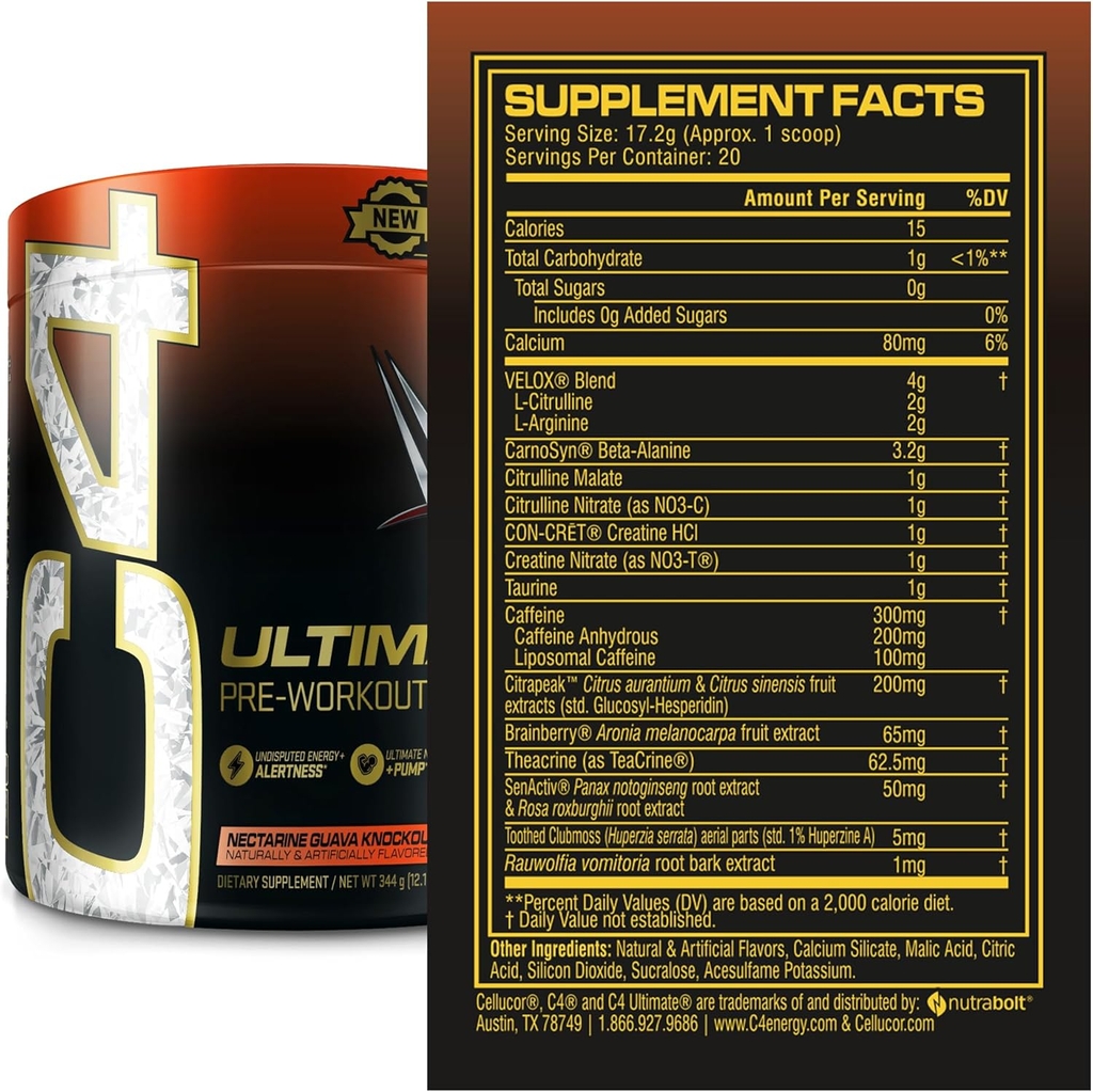 Cellucor C4 Ultimate (20 lần dùng)