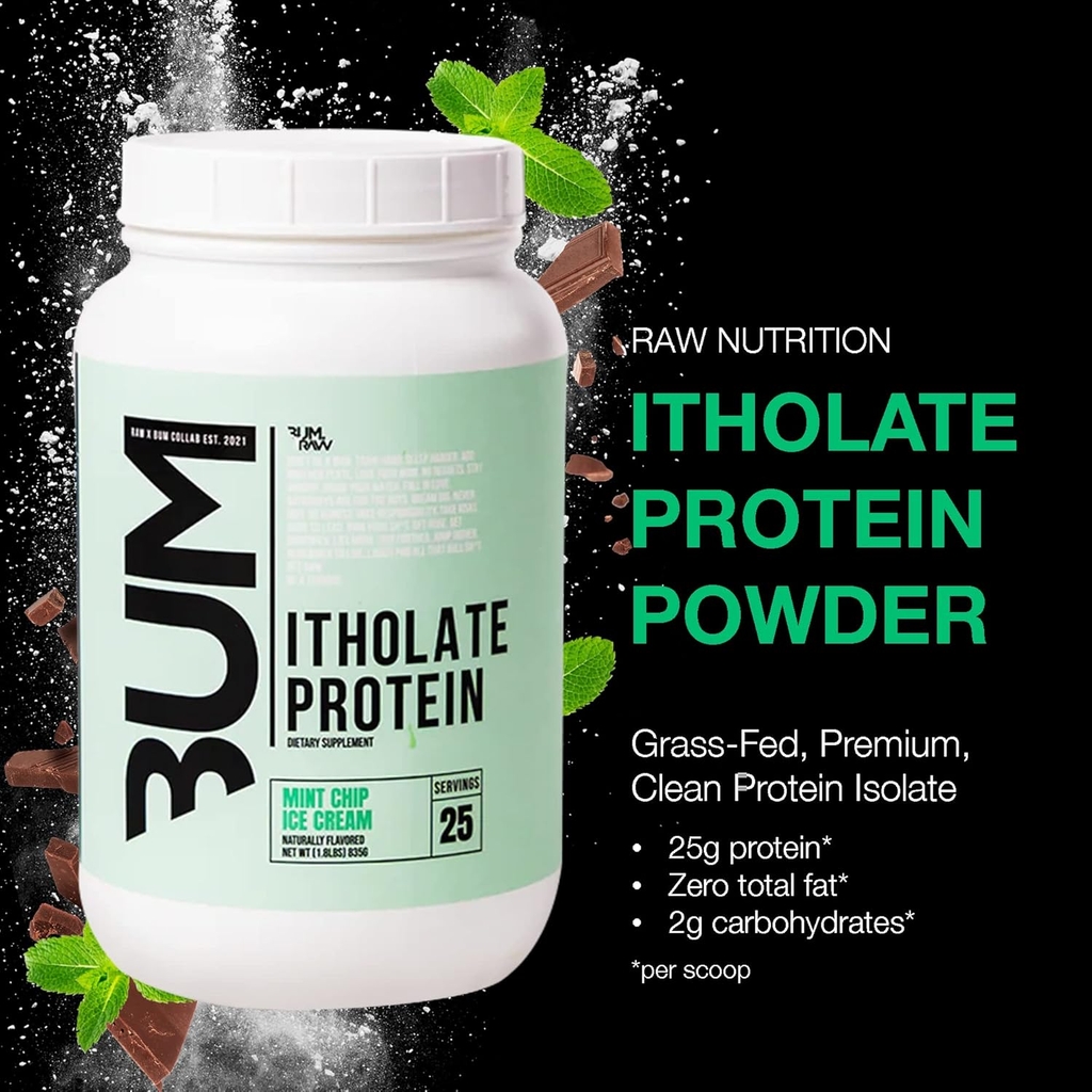 RAW CBUM Itholate Protein 890gram (25 Serving)