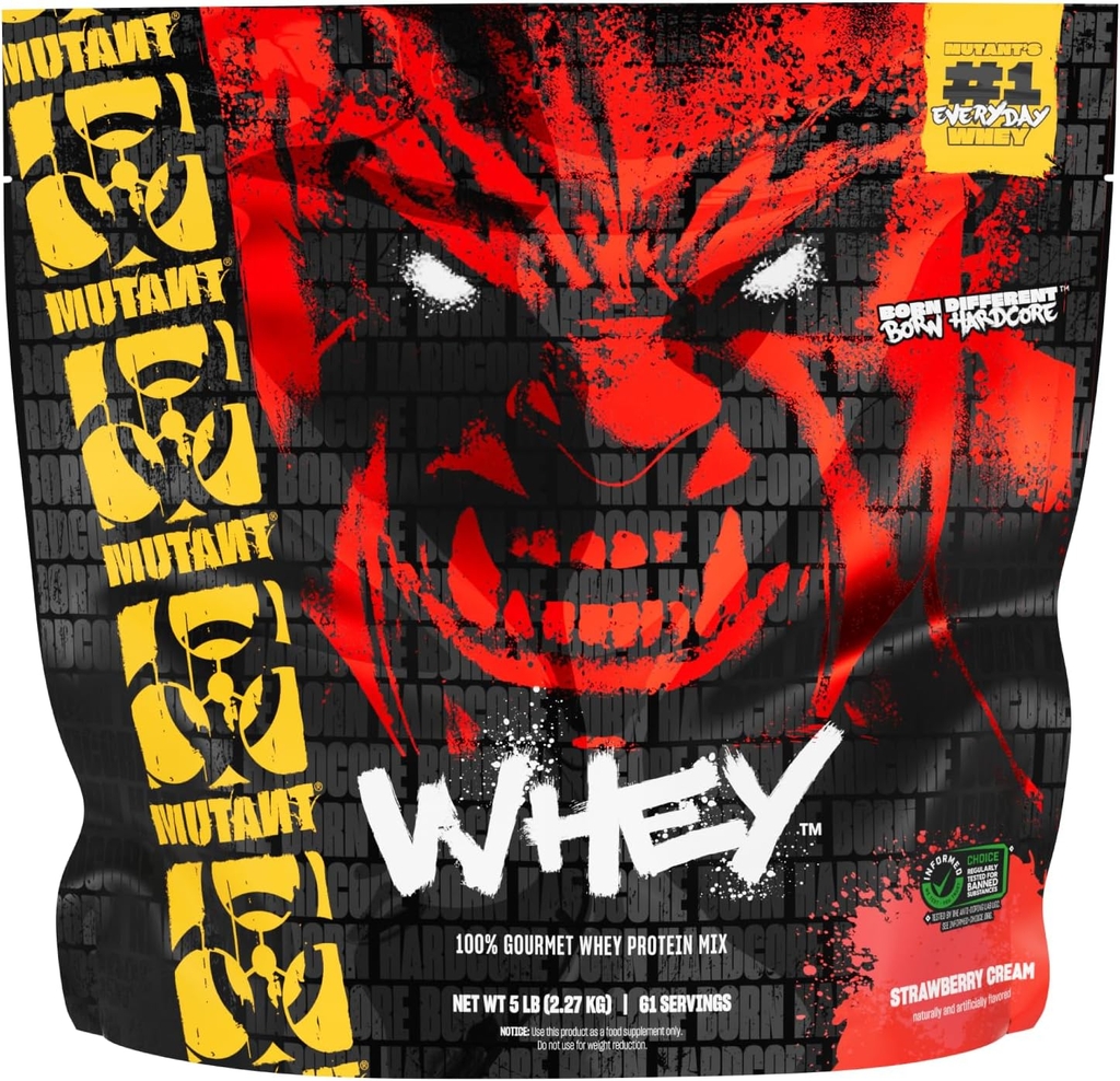 Mutant Whey Protein 5 Lbs (61 Servings)
