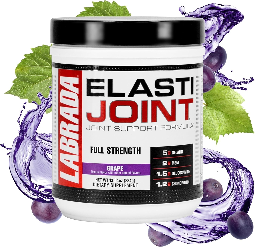 Labrada ELASTIJOINT (30 Lần Dùng), Bổ Sung Glucosamine Chondroitin, Hỗ Trợ Xương Khớp, Giảm Đau Khớp