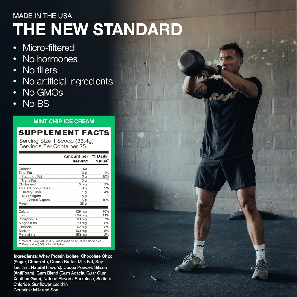 RAW CBUM Itholate Protein 890gram (25 Serving)