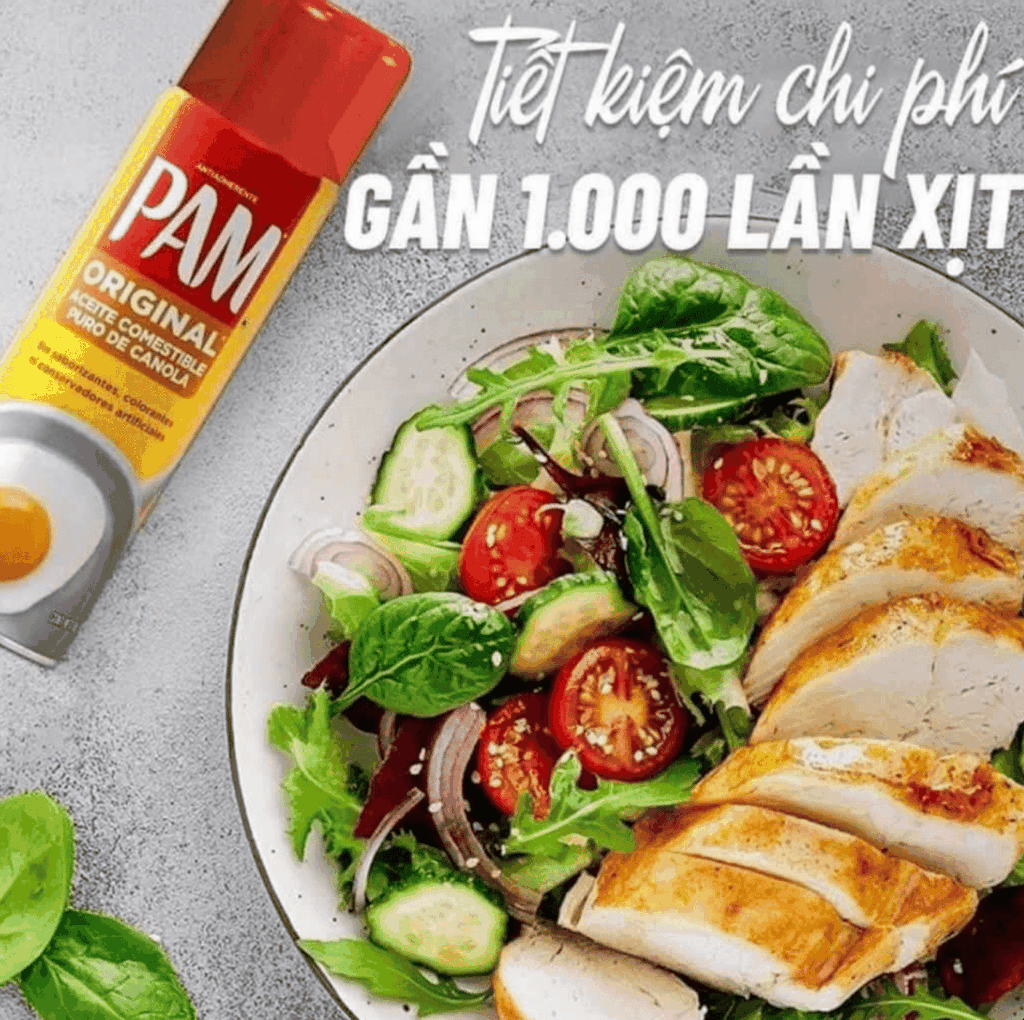 Dầu xịt ăn kiêng - Cooking Spray PAM