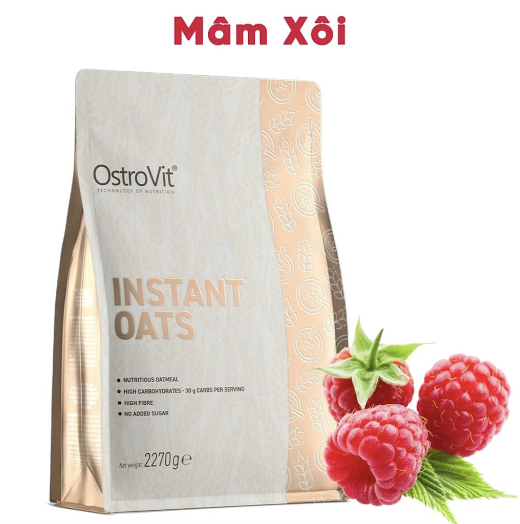 Yến Mạch Uống Liền OstroVit Instant Oat Flakes, 2.27KG | 45 Liều dùng