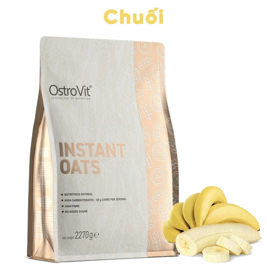 Yến Mạch Uống Liền OstroVit Instant Oat Flakes, 2.27KG | 45 Liều dùng