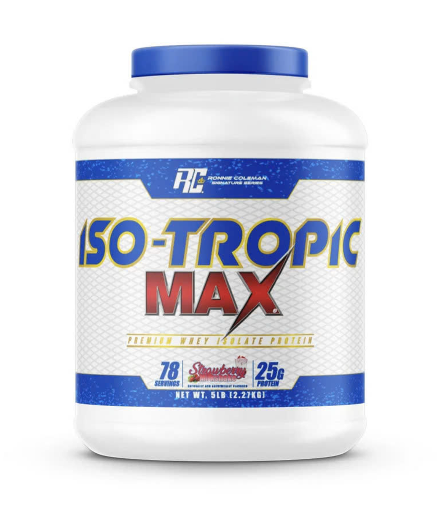 Ronnie Coleman Iso Tropic Max Whey Isolate Protein 5lbs (2,27kg)