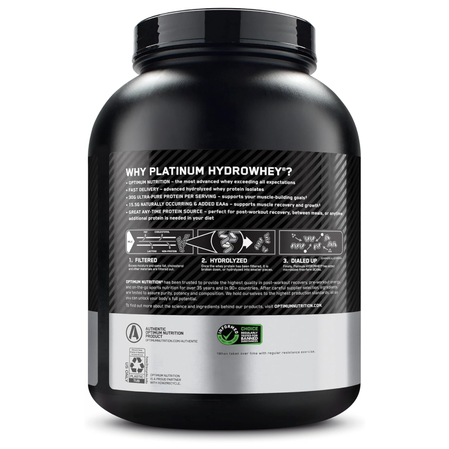 ON Platinum Hydrowhey, 3.5 Lbs (1.59 kg)