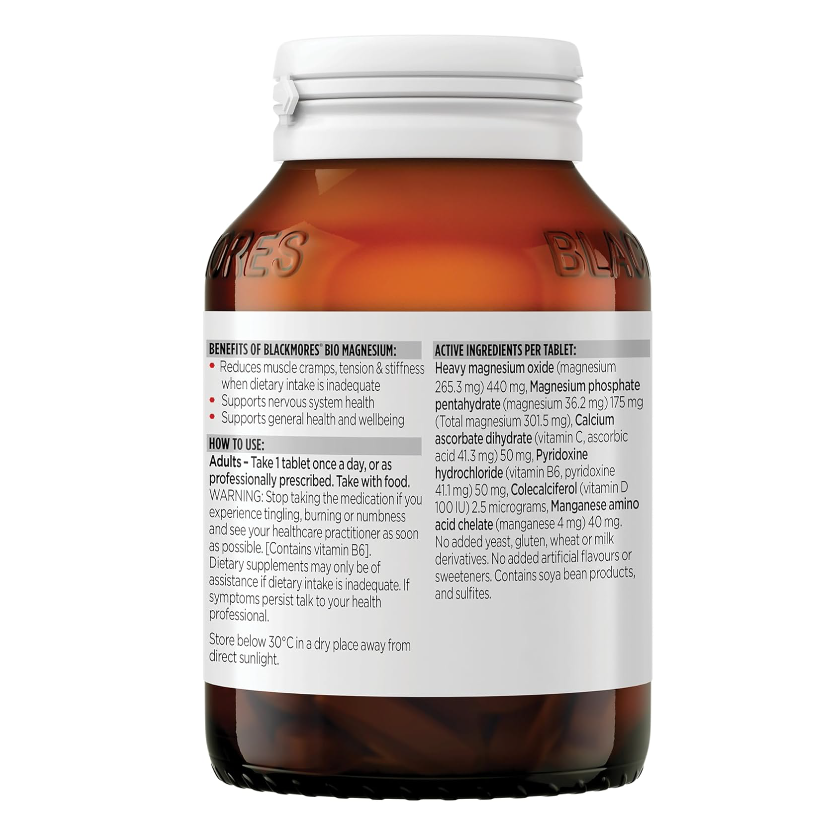 Blackmores Bio Magnesium 100viên