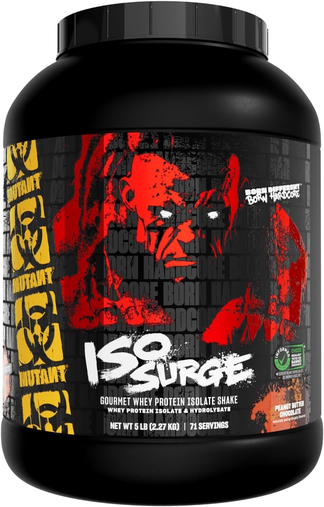 Mutant ISO Surge 1.6LBS/5Lbs (76 Servings)