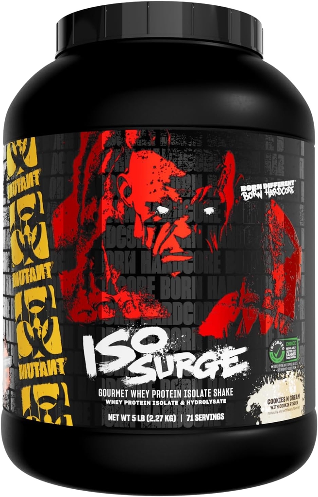 Mutant ISO Surge 1.6LBS/5Lbs (76 Servings)