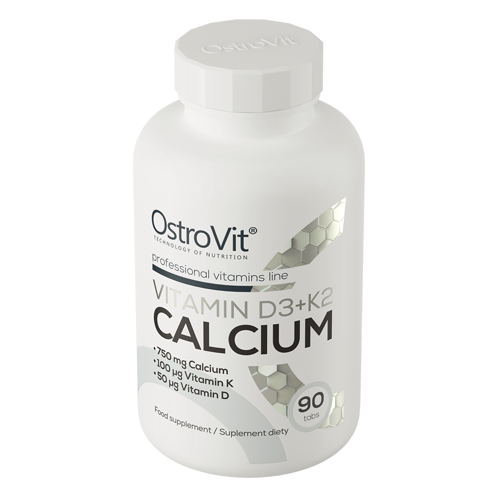 Viên Uống Ostrovit D3 K2 Calcium 90 Viên