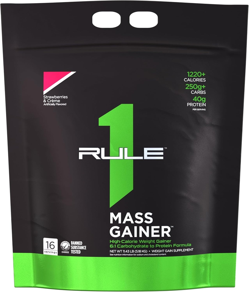 Sữa Tăng Cân MASS GAINER Rule 1 - 5.17KG (16 servings)