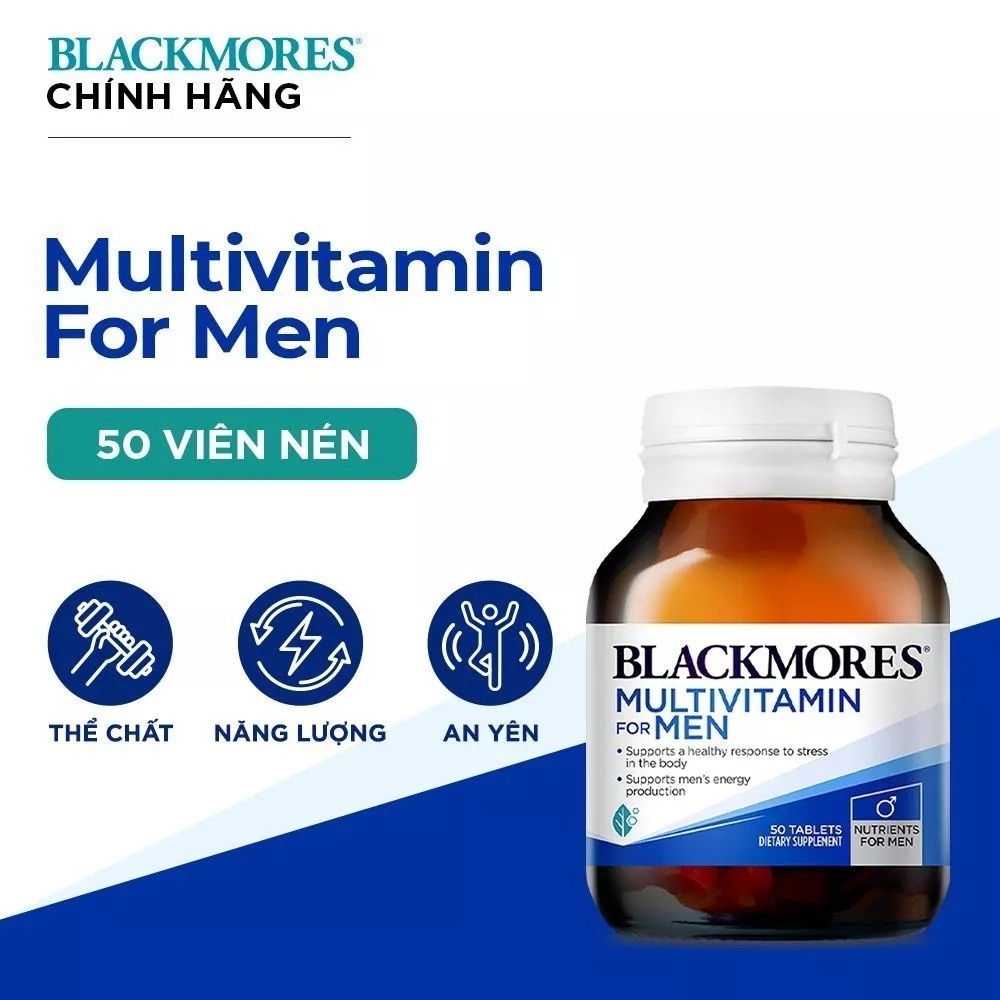 Blackmores Multivitamin For Men - 50 viên
