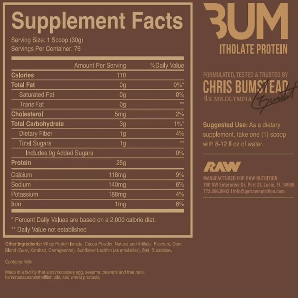 CBUM Itholate Protein (5Lbs) 76 Lần Dùng