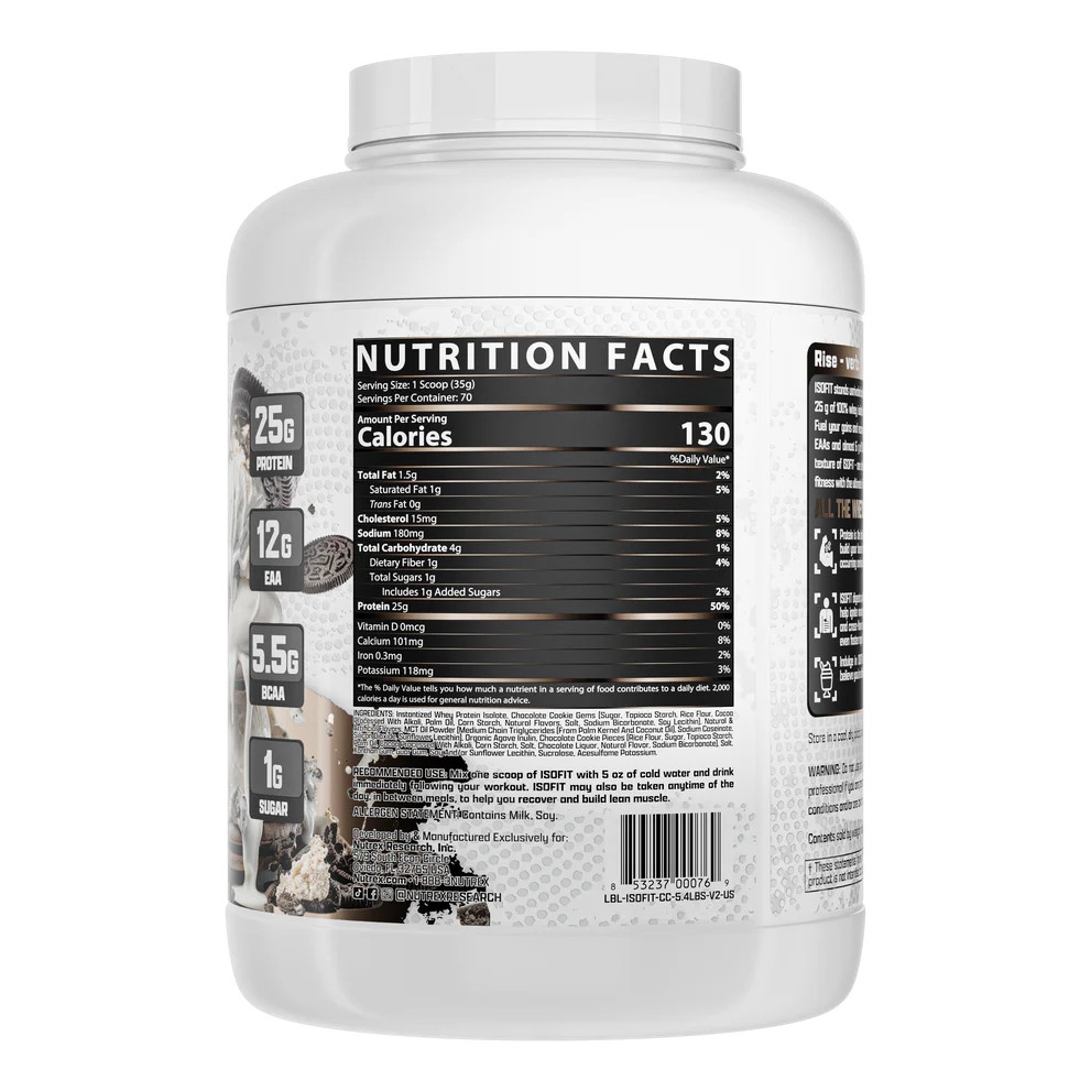 Nutrex Whey ISOFIT 5 Lbs(70 Servings)