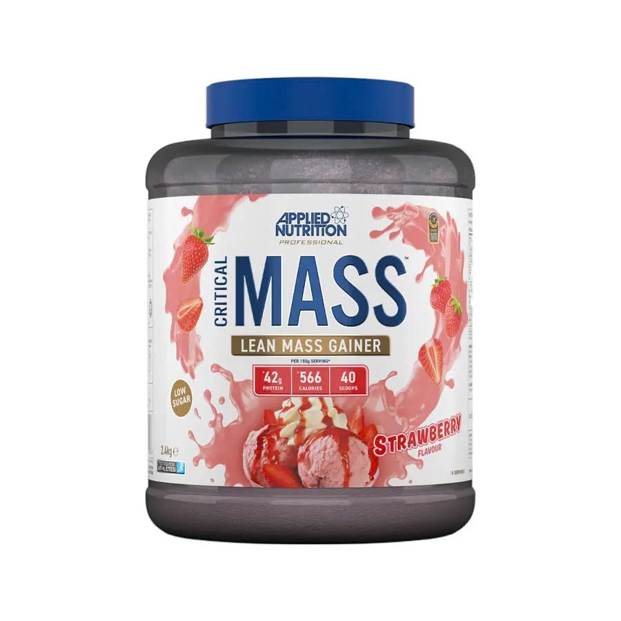Sữa Tăng Cân Applied Nutrition Critical Mass, 2.4 KG (16 Servings)