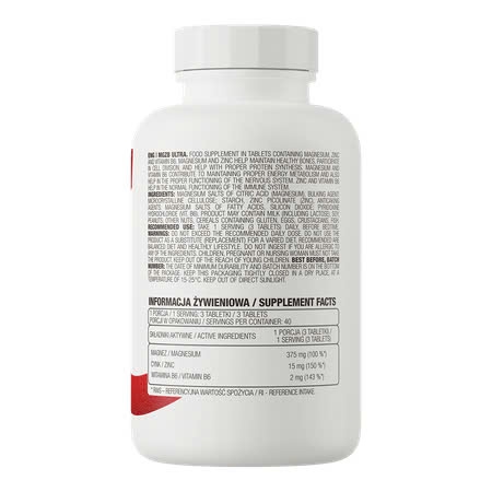 Ostrovit ZMA MgZB Ultra (120 Viên)