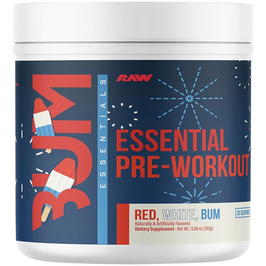 Raw Nutrition CBUM Essential Charged Pre Workout (25 Lần Dùng)