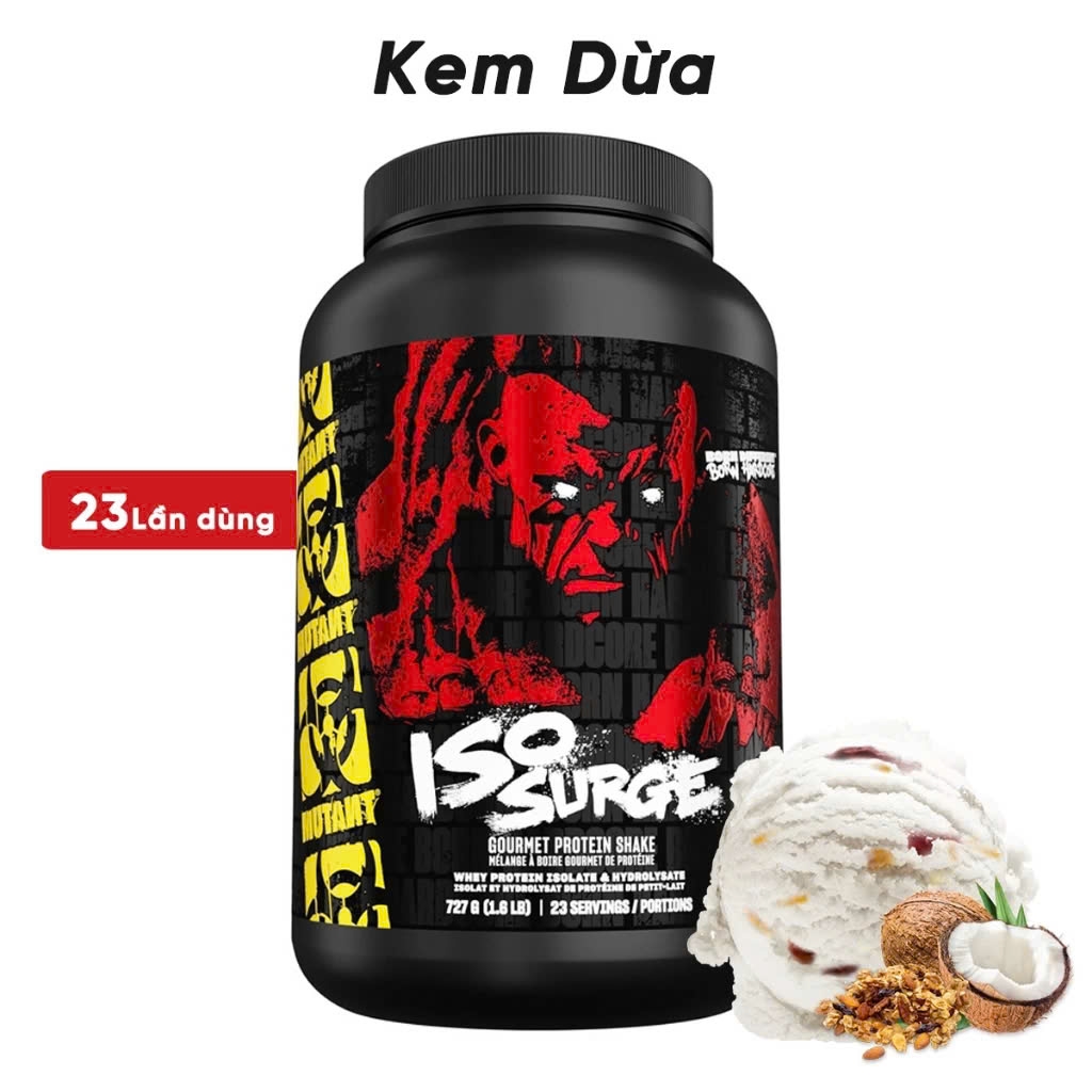 Mutant ISO Surge 1.6LBS/5Lbs (76 Servings)