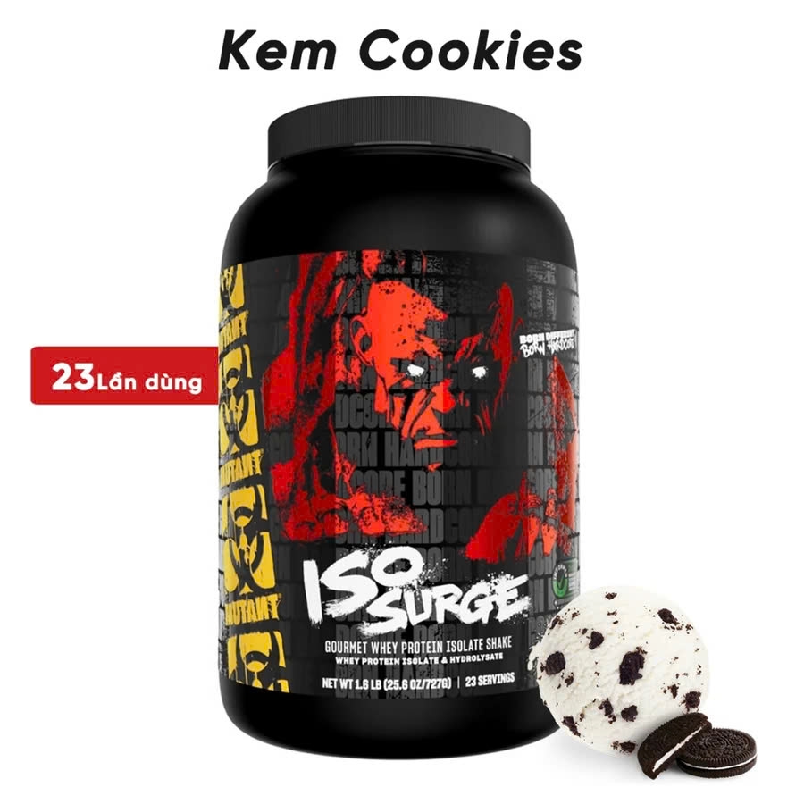 Mutant ISO Surge 1.6LBS/5Lbs (76 Servings)