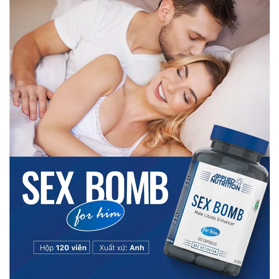 Applied Nutrition Sex Bomb For Him, 120 Capsules (60 Servings)