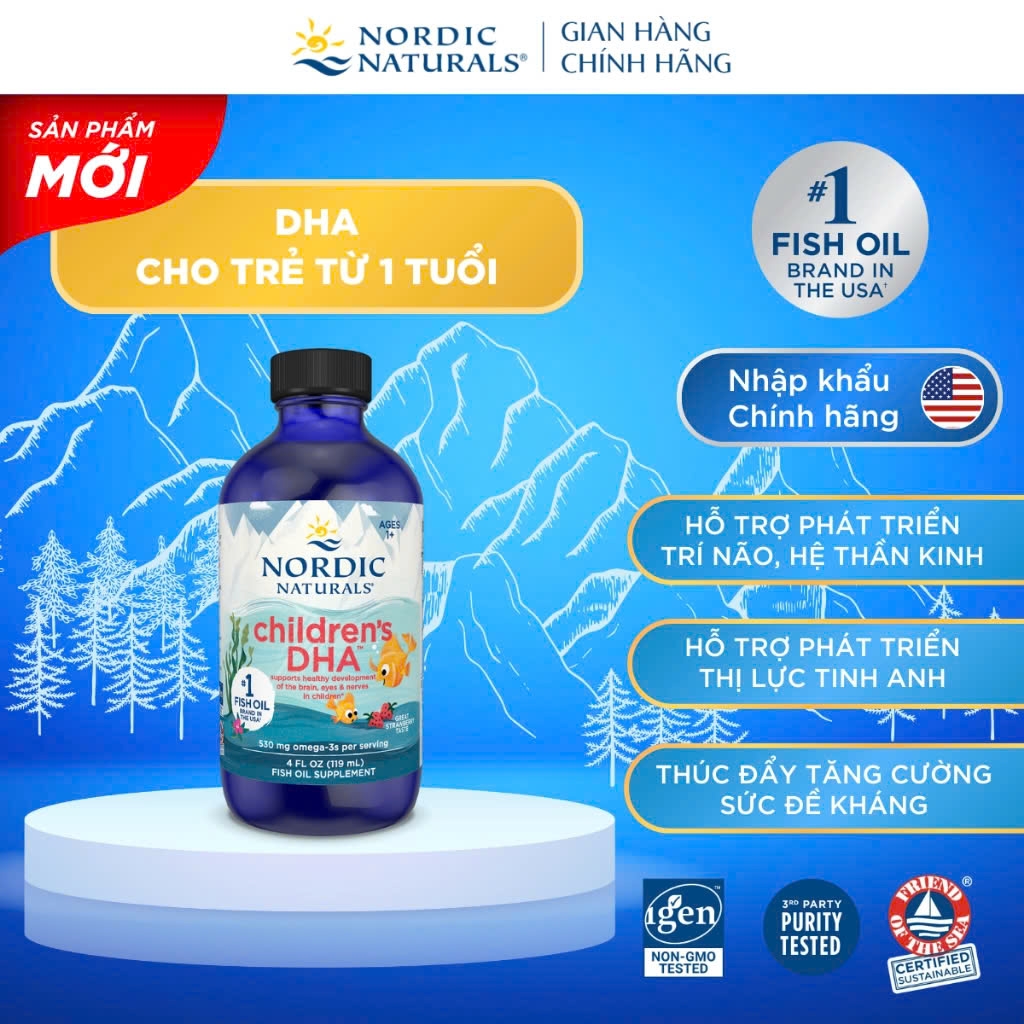 Nordic Naturals Children's DHA 119ml