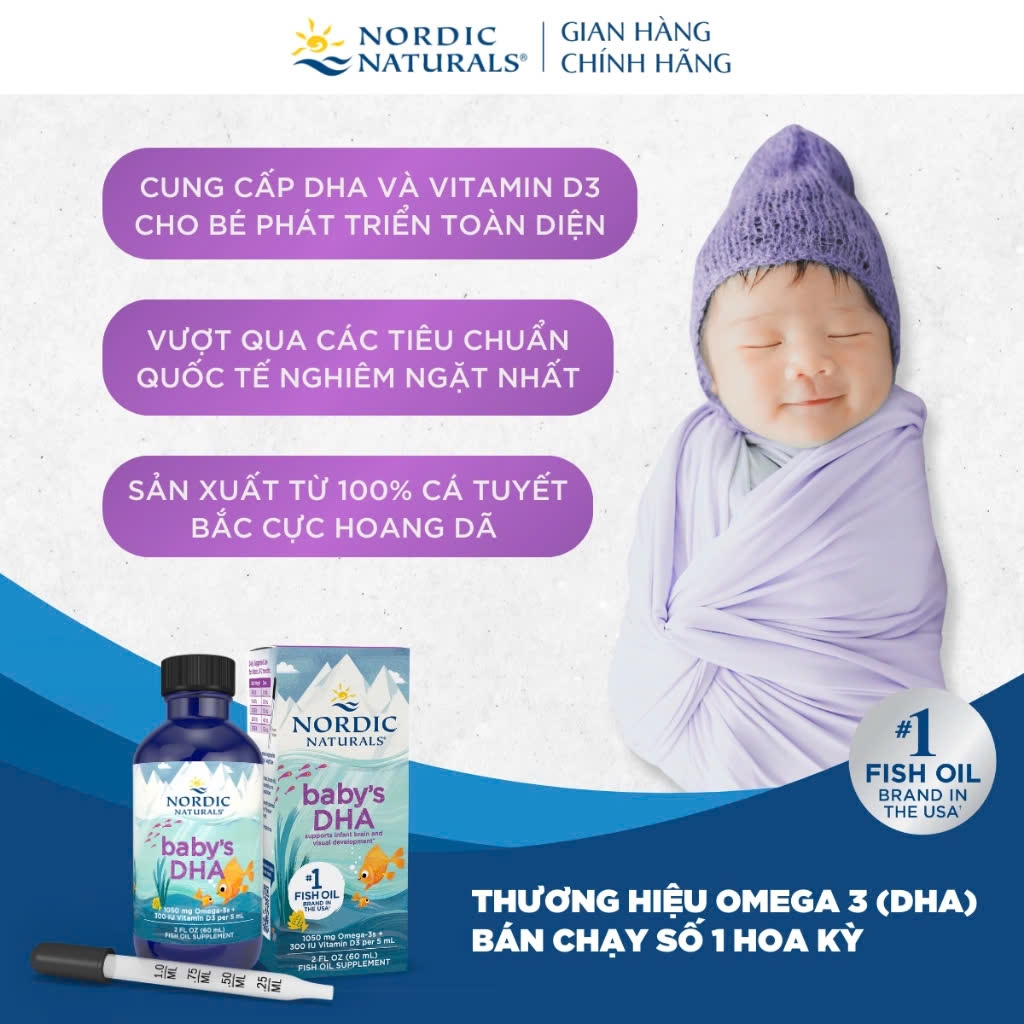 Nordic Naturals Baby's DHA 60ml
