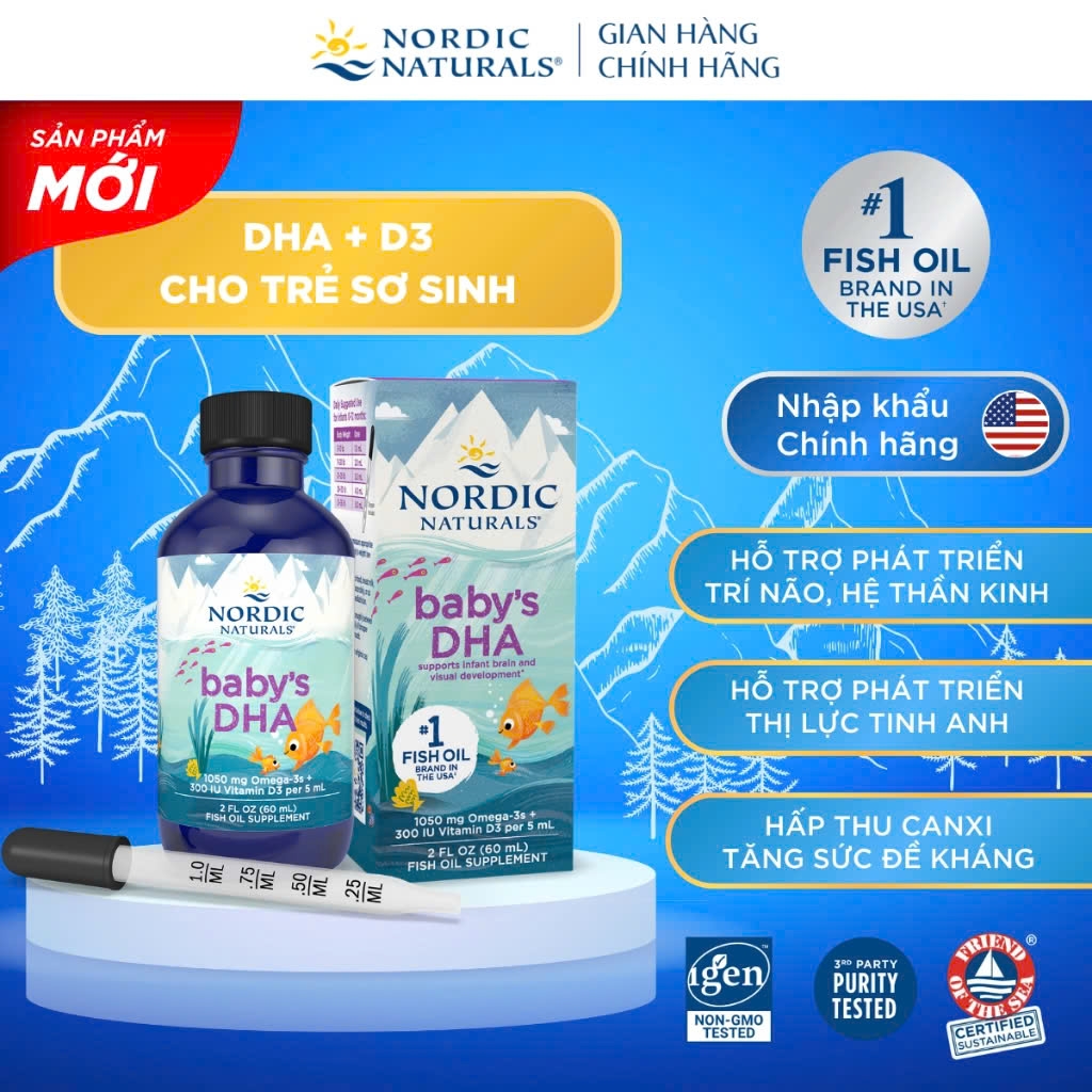 Nordic Naturals Baby's DHA 60ml