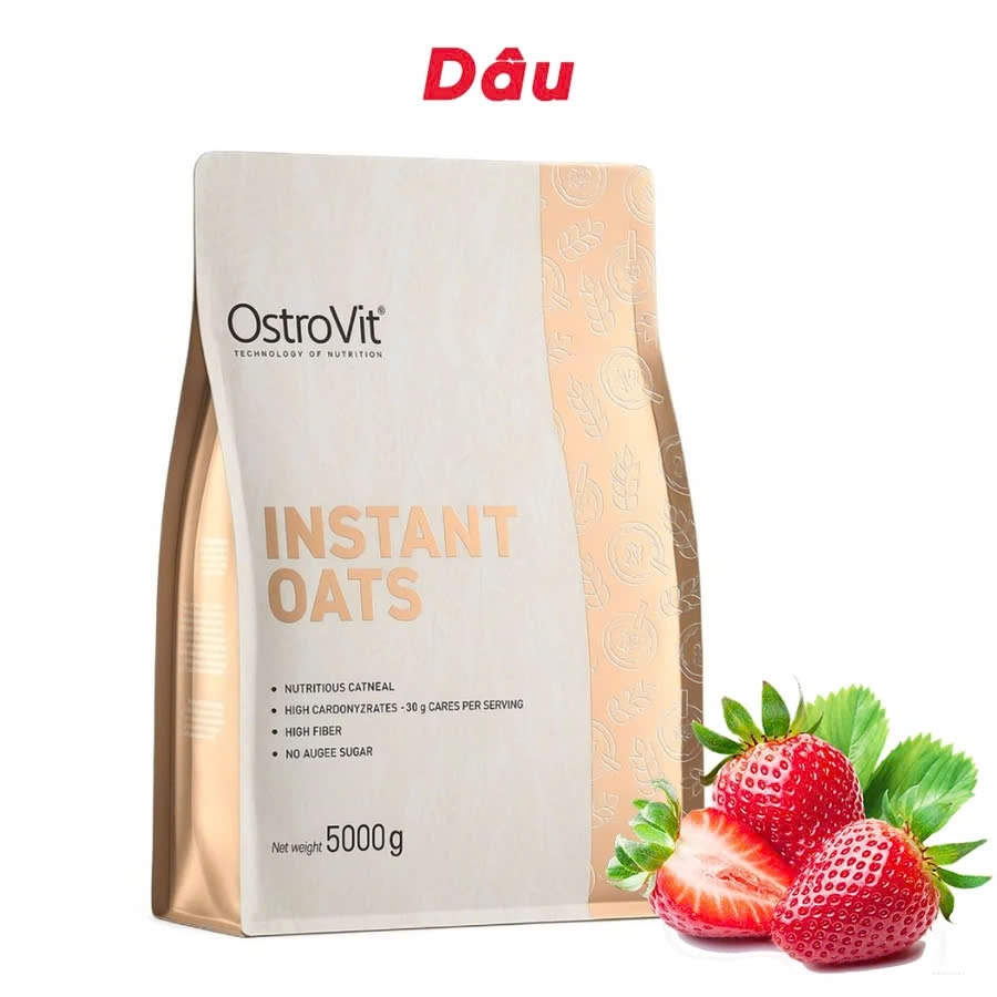 Yến Mạch Uống Liền OstroVit Instant Oat Flakes, 5kg