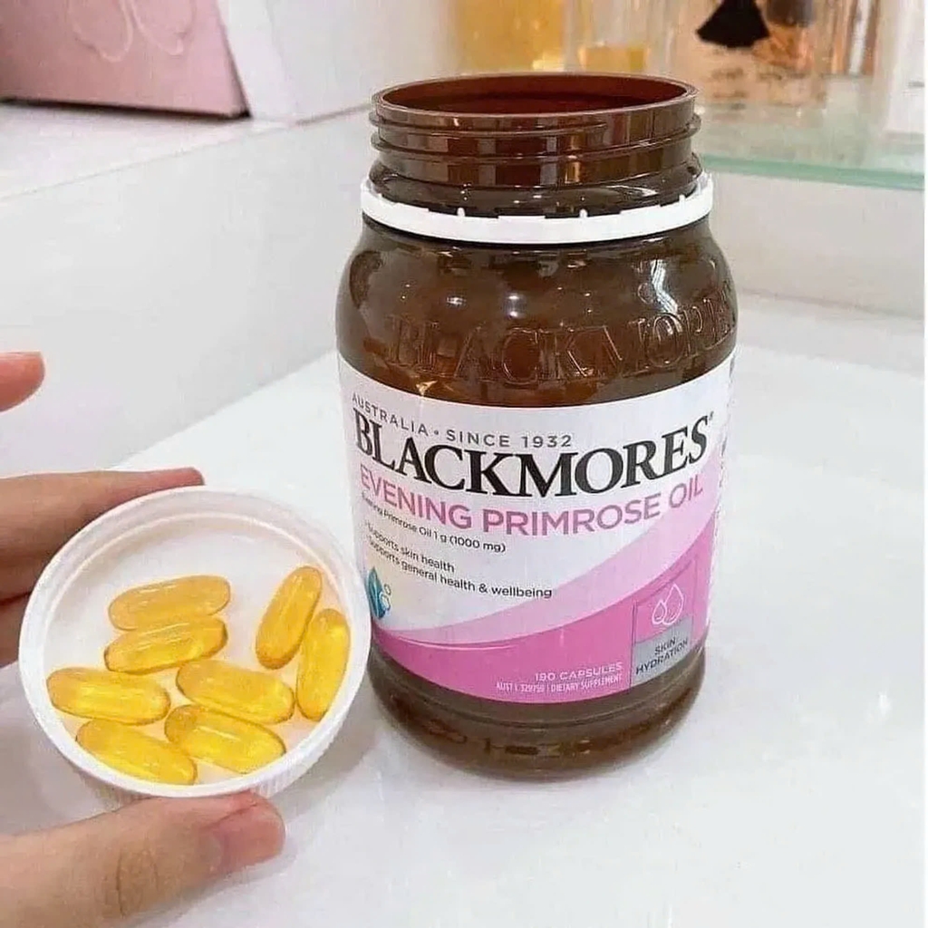 Viên Uống Tinh Dầu Hoa Anh Thảo Blackmores Evening Primrose Oil 190 Viên