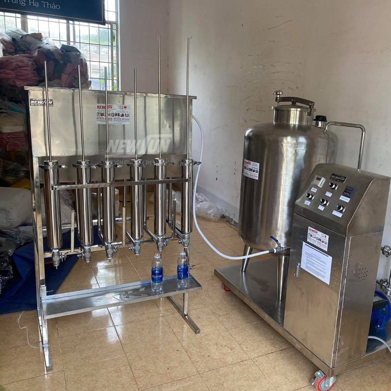 Máy chiết bán tự động không dùng điện