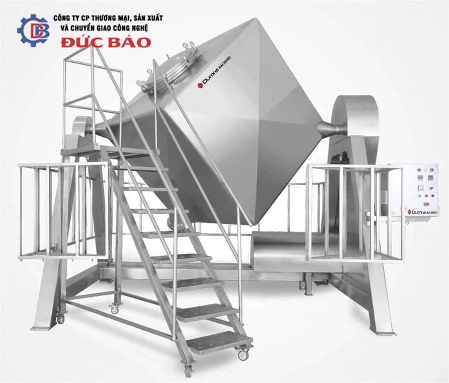 Máy Trộn Bột 500kg Lập Phương