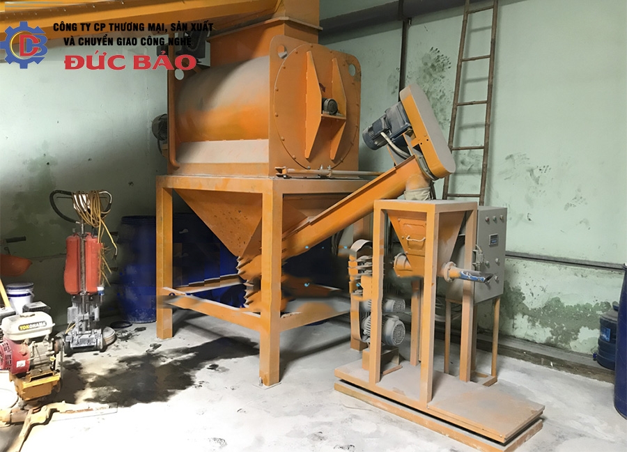 Máy Trộn Bột Xây Dựng