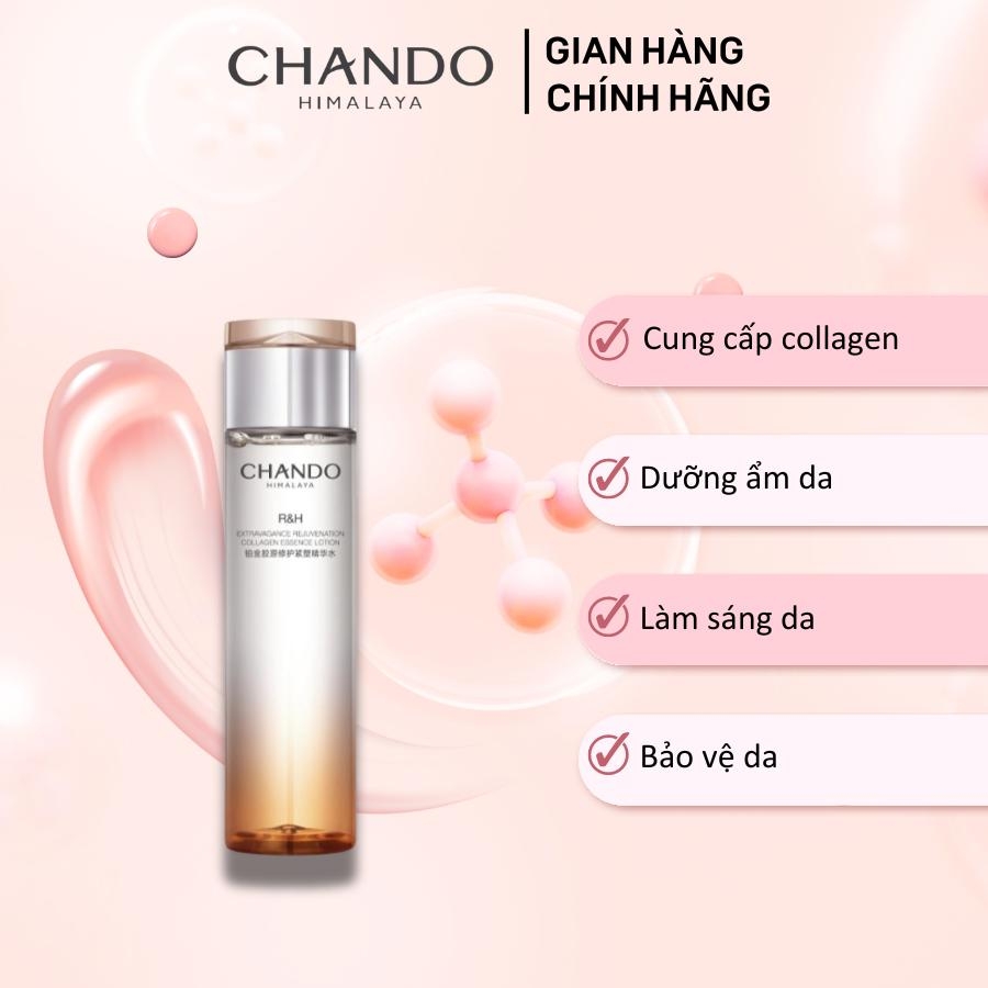 Chando Himalaya - Nước Tinh Chất Bổ Sung Collagen Giúp Tái Tạo Da Lão Hóa 200ml
