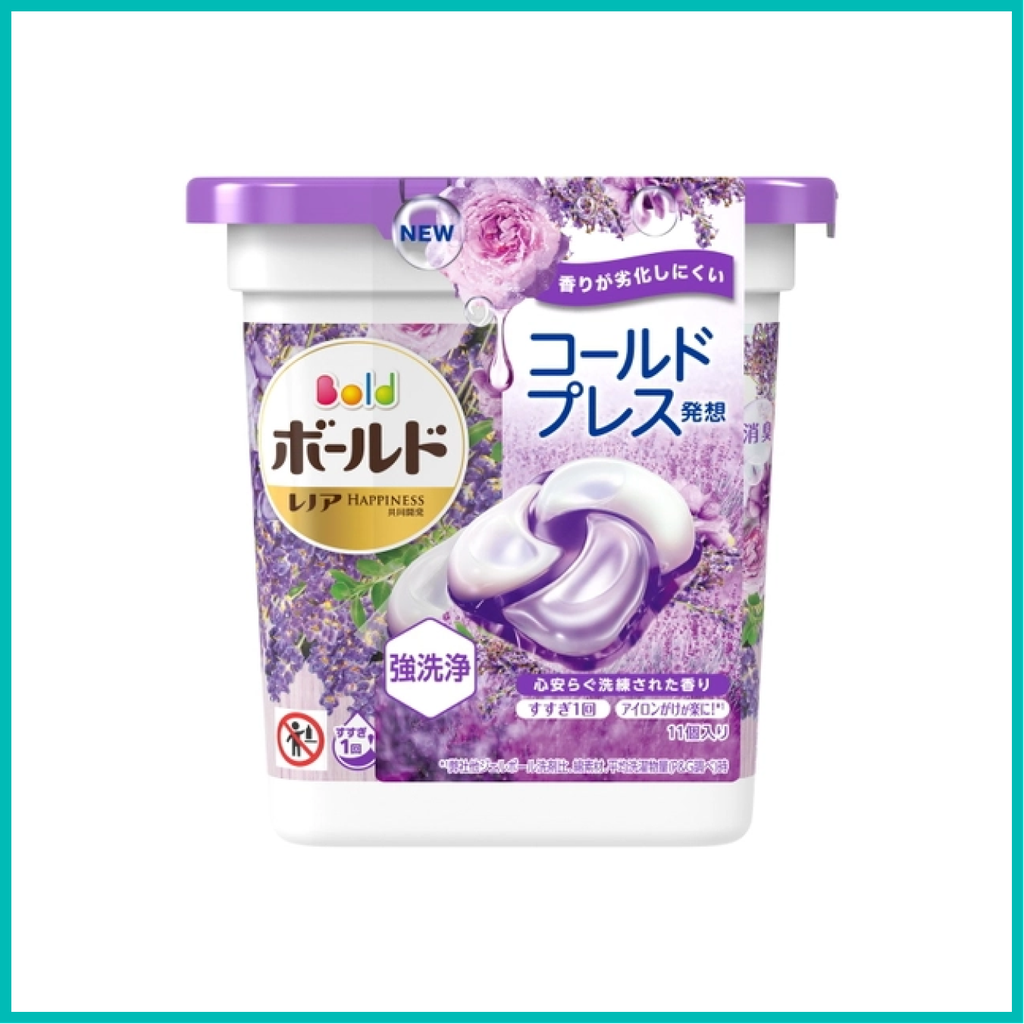 P&G- Hộp Viên giặt 4in1 Gelball 11 viên (hương hoa Lavender)