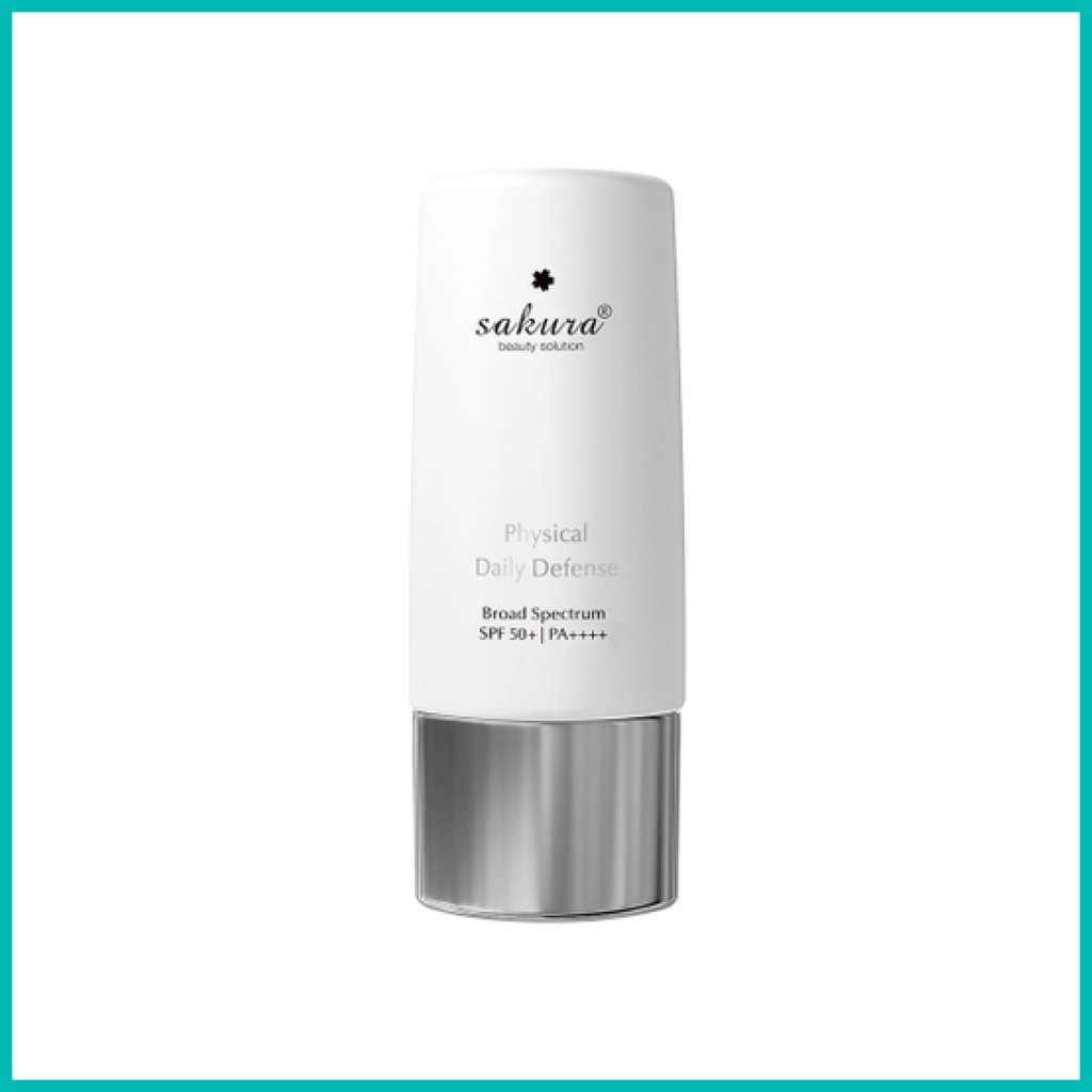 Sakura Beauty - Nhũ Tương Chống Nắng Vật Lý Physical Daily Defense SPF 50+ PA++++ (60g)