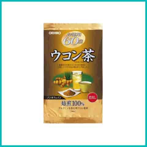 ORIHIRO - Trà Nghệ Ukon Tea Hỗ Trợ Giải Độc Gan 60 Gói