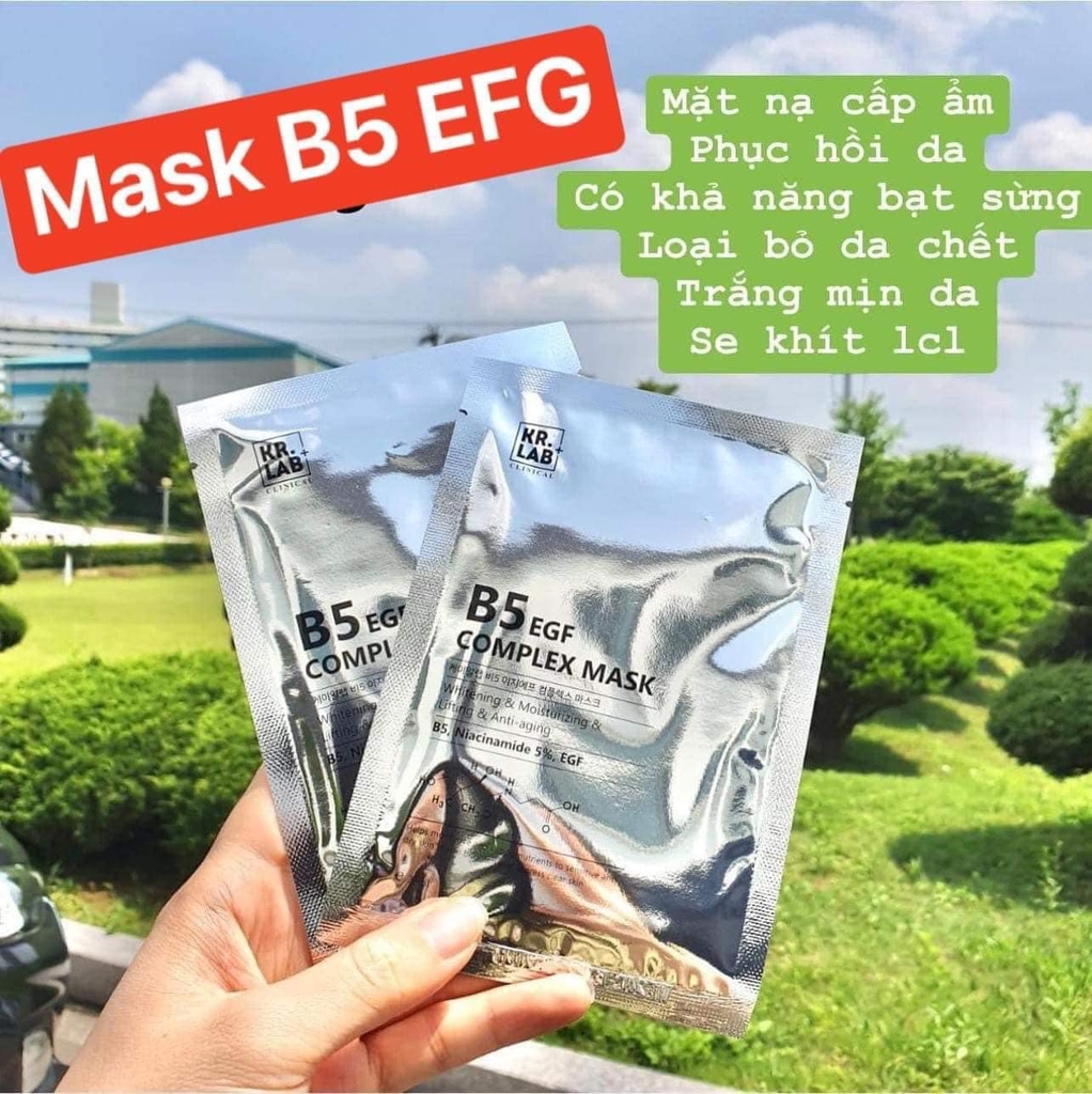 Kr.Lab - Mặt Nạ Cấp Ẩm Phục Hồi B5 EGF CompAlex (20g)