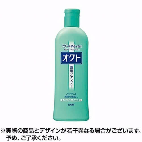 Lion Okuto - Dầu Gội Trị Gàu Và Ngứa Da Đầu 320ml (Nhật Bản)