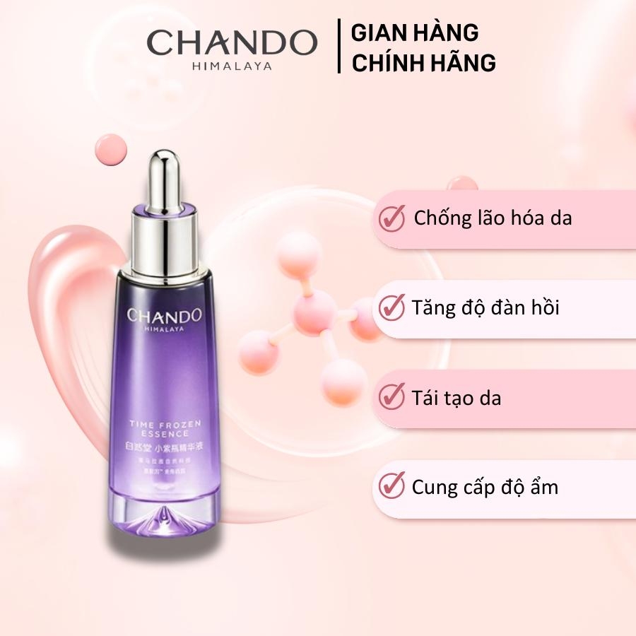 Chando Himalaya - Serum Thế Hệ Thứ 5 Chống Lão Hóa Da 50ml Làm Sáng, Mịn Màng & Chống Lão Hóa Ban Đêm