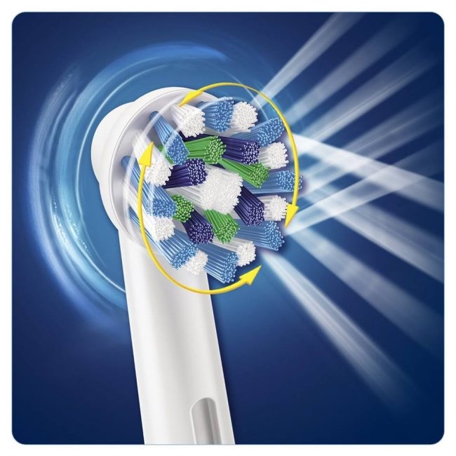 P&G - Bàn Chải Đánh Răng Điện Oral-B Braun Bản Nội Địa Nhật Màu Xanh