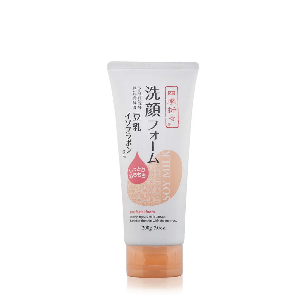 Kumano - Sữa Rửa Mặt Dưỡng Ẩm Sữa Đậu Nành Soy Milk The Facial Foam 200g