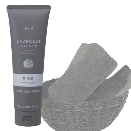 Kumano DEVEMEN - Sữa Rửa Mặt Than Hoạt Tính 130g