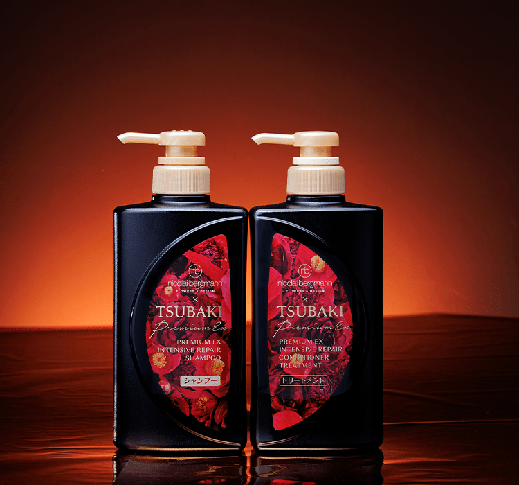 Bộ Dầu Gội Xả Tsubaki Premium - Phiên Bản Giới Hạn Phục Hồi Chuyên Sâu (Màu Đỏ)