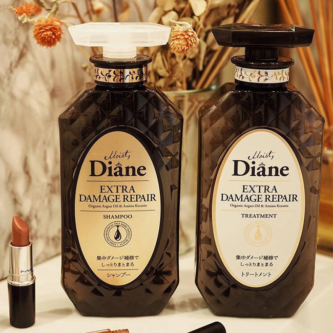 Moist Diane - Dầu Gội Phục Hồi Tóc Hư Tổn Nặng Moist Diane Extra Damage Repair (450ml)
